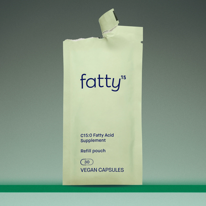 Fatty15 C15:0 Pentadecanoic Acid Healthy Aging Supplement- 360 Capsules